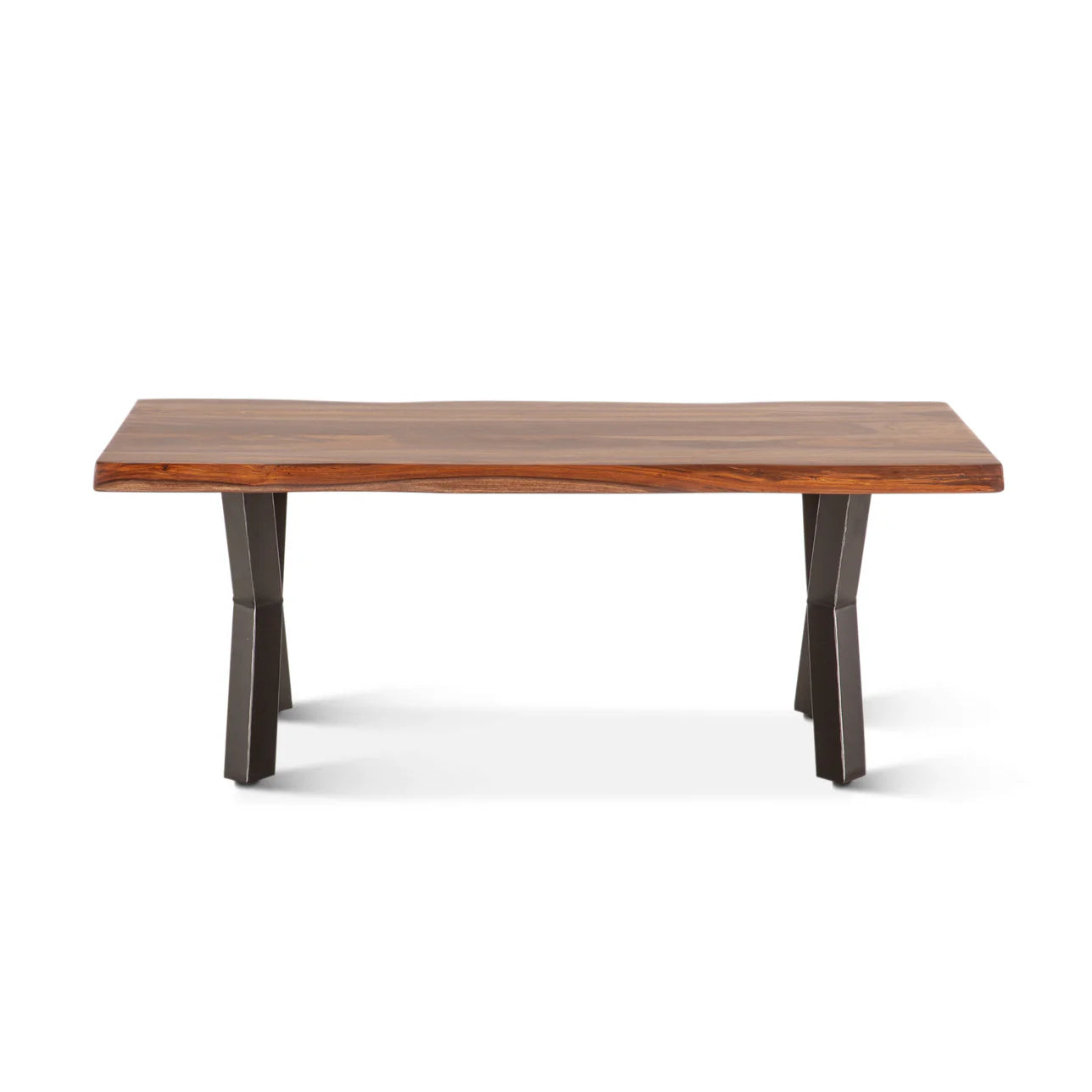 Elegant Live Edge Solid Wood Coffee Table and Center Table - Furnishiaa -  -